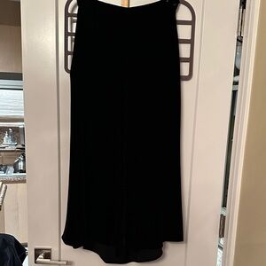 Black Velvet Skirt for Women